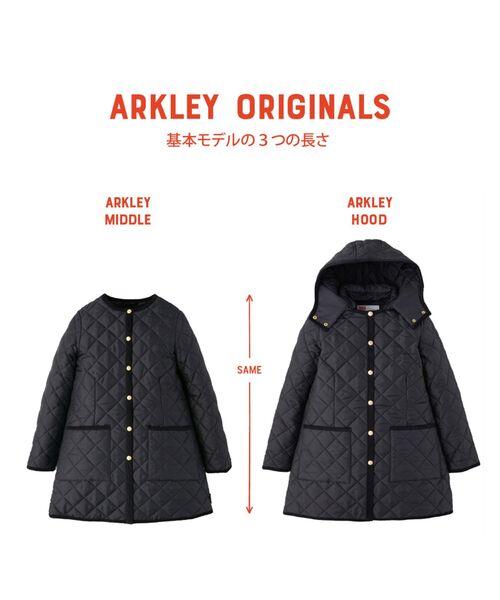 完売商品❗️新品✨ARKLEY キルティング ミドルコート