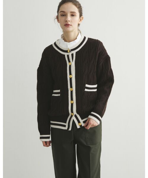 CREW NECK CARDIGAN （ニット・セーター）｜Traditional Weatherwear