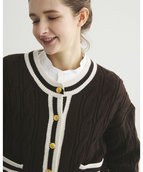 CREW NECK CARDIGAN （ニット・セーター）｜Traditional Weatherwear