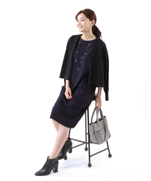 セール L 接触冷感 ウォッシャブル 強撚ガスポンチクールワンピース ロング マキシ丈ワンピース Trans Work 大きいサイズ トランスワーク オオキイサイズ ファッション通販 タカシマヤファッションスクエア