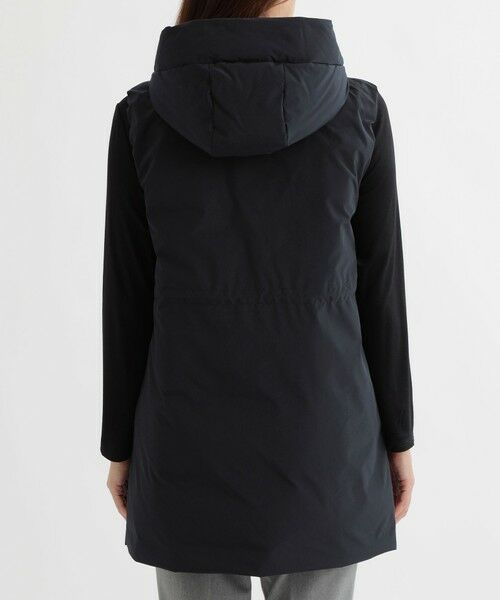 TRANS WORK (大きいサイズ) / トランスワーク (オオキイサイズ) その他アウター | 【L】【グリーンダウン】メモリータフタロングダウンベスト | 詳細4