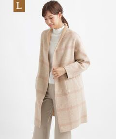 TRANS WORK (大きいサイズ) / トランスワーク (オオキイサイズ) その他アウター | 【L】【リバーシブル】ウールリバーコート