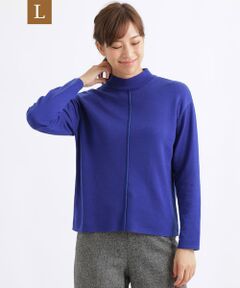 TRANS WORK (大きいサイズ) / トランスワーク (オオキイサイズ) その他トップス | 【L】【ウォッシャブル】ラメラインハイゲージハイネックニット