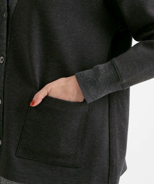 TRANS WORK (大きいサイズ) / トランスワーク (オオキイサイズ) その他トップス | 【L】【ウォッシャブル】ストレッチポンチカーディガン | 詳細6