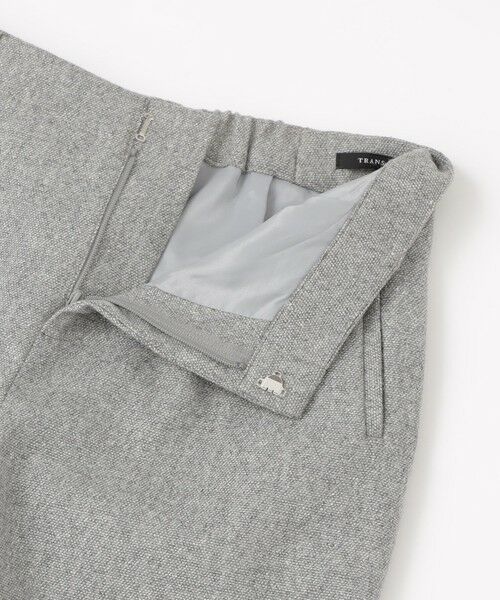 TRANS WORK (大きいサイズ) / トランスワーク (オオキイサイズ) その他パンツ | 【L】【セットアップ対応】【美シリーズ】【ウォッシャブル】ミックスツィードワイドパンツ | 詳細7