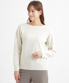 TRANS WORK (大きいサイズ) / トランスワーク (オオキイサイズ) その他トップス | 【L】ミックスソフトウールプルオーバーニット