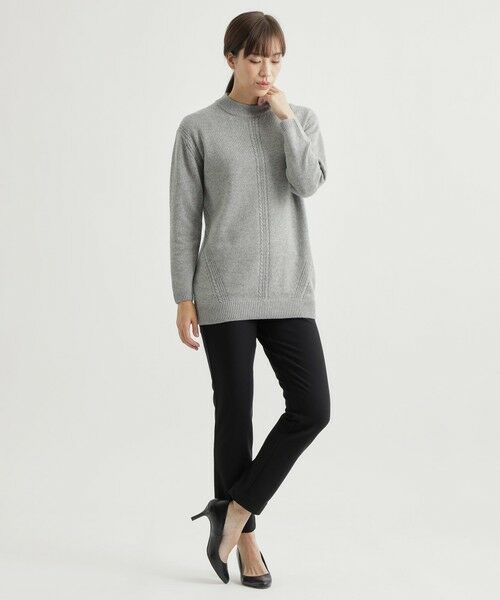 TRANS WORK (大きいサイズ) / トランスワーク (オオキイサイズ) その他パンツ | 【L】【ウォッシャブル】【吸湿発熱】ソフトパウダーストレッチパンツ | 詳細2