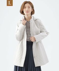 TRANS WORK (大きいサイズ) / トランスワーク (オオキイサイズ) その他アウター | 【L】【吸湿発熱】【消臭】キルティングタフタコート