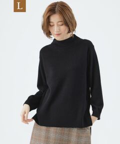 TRANS WORK (大きいサイズ) / トランスワーク (オオキイサイズ) その他トップス | 【L】【ウォッシャブル】エクストラファインウールプルオーバーニット