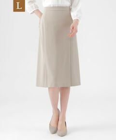 TRANS WORK (大きいサイズ) / トランスワーク (オオキイサイズ) ロング・マキシ丈スカート | 【L】【美シリーズ】【ウォッシャブル】【セットアップ対応】トリアセトリスカート