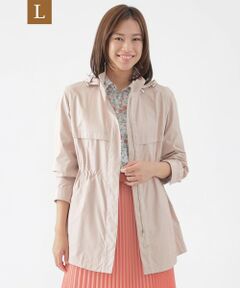 TRANS WORK (大きいサイズ) / トランスワーク (オオキイサイズ) その他アウター | 【L】【花粉対策】【はっ水】【ウォッシャブル】アンチポランスプリングコート