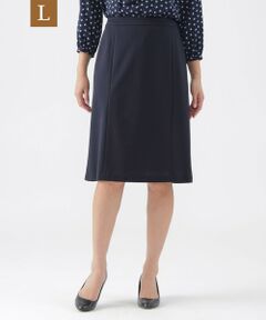 TRANS WORK (大きいサイズ) / トランスワーク (オオキイサイズ) ロング・マキシ丈スカート | 【L】【美シリーズ】【ウォッシャブル】【セットアップ対応】トリアセスビンモクロディスカート