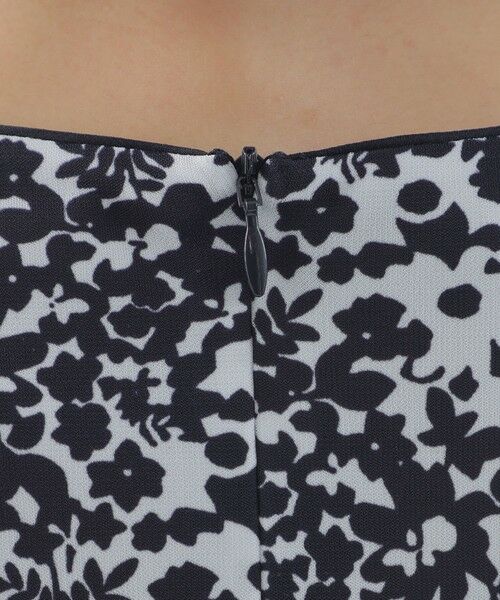 TRANS WORK (大きいサイズ) / トランスワーク (オオキイサイズ) ロング・マキシ丈ワンピース | 【L】【吸水速乾】【接触冷感】【UV対策】【ウォッシャブル】カモフラワーエアファインワンピース | 詳細6