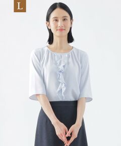 TRANS WORK (大きいサイズ) / トランスワーク (オオキイサイズ) その他トップス | 【L】【ウォッシャブル】オフショアベネ ブラウス