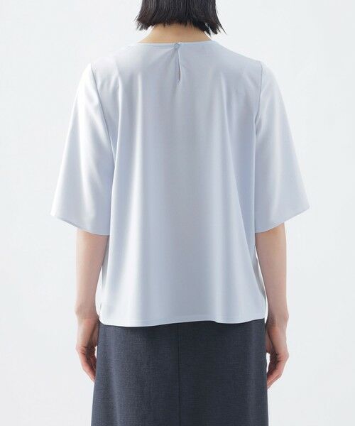 TRANS WORK (大きいサイズ) / トランスワーク (オオキイサイズ) その他トップス | 【L】【ウォッシャブル】オフショアベネ ブラウス | 詳細5