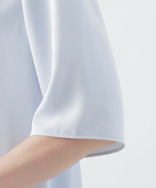 TRANS WORK (大きいサイズ) / トランスワーク (オオキイサイズ) その他トップス | 【L】【ウォッシャブル】オフショアベネ ブラウス | 詳細6
