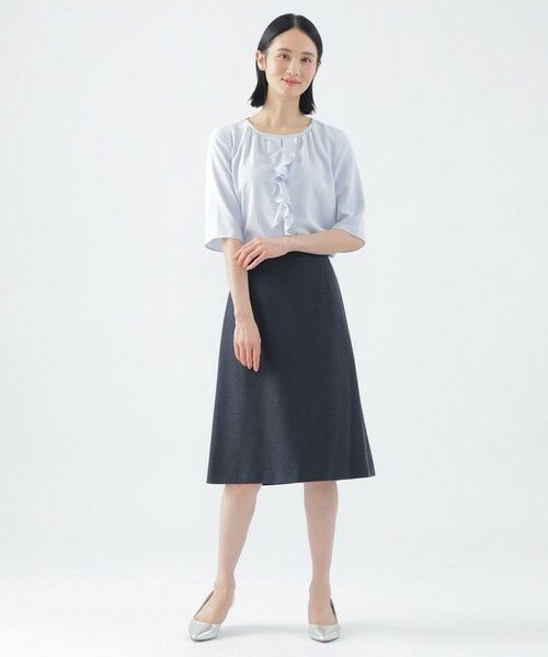 TRANS WORK (大きいサイズ) / トランスワーク (オオキイサイズ) その他トップス | 【L】【ウォッシャブル】オフショアベネ ブラウス | 詳細2