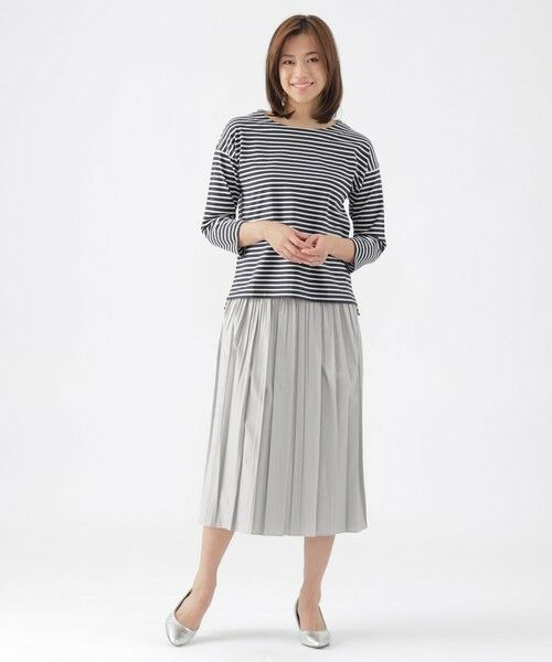 TRANS WORK (大きいサイズ) / トランスワーク (オオキイサイズ) その他トップス | 【L】【ウォッシャブル】スマイル天竺プルオーバーカットソー | 詳細2