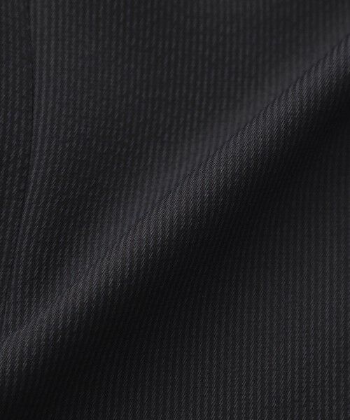 TRANS WORK (大きいサイズ) / トランスワーク (オオキイサイズ) テーラードジャケット | 【L】【美シリーズ】【UV対策】【着用しわ軽減】【ウォッシャブル】エアリーコードレーンノーカラージャケット | 詳細12