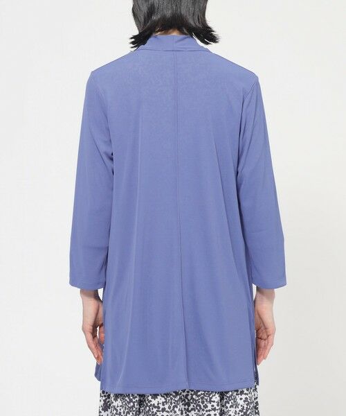 TRANS WORK (大きいサイズ) / トランスワーク (オオキイサイズ) その他トップス | 【L】【UV対策】【吸水速乾】【防しわ】【ウォッシャブル】マットフライスジャージロングカーディガン | 詳細7