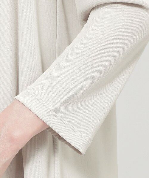 TRANS WORK (大きいサイズ) / トランスワーク (オオキイサイズ) その他トップス | 【L】【UV対策】【吸水速乾】【防しわ】【ウォッシャブル】マットフライスジャージショートカーディガン | 詳細8