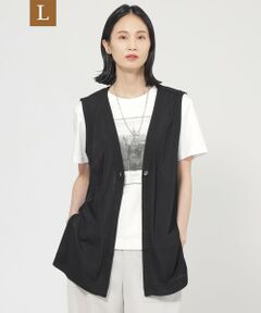 TRANS WORK トランスワーク シルクプルオーバー LL 大きいサイズ TRANS WORK (大きいサイズ) / トランスワーク (オオキイサイズ