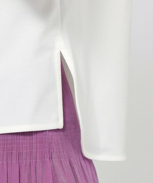 TRANS WORK (大きいサイズ) / トランスワーク (オオキイサイズ) その他トップス | 【L】【ウォッシャブル】トリコットタックデザインカットソー | 詳細7