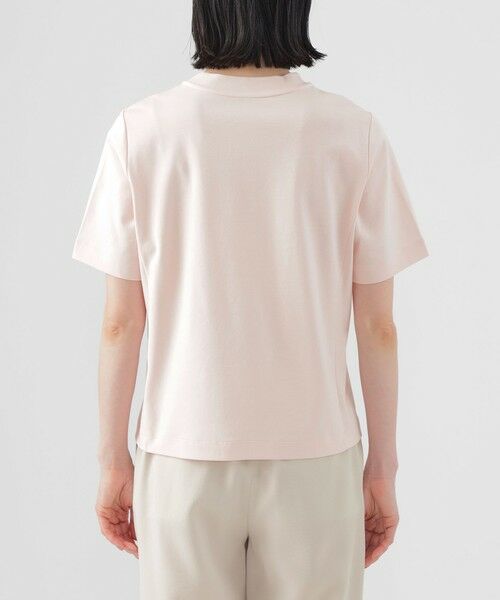 TRANS WORK (大きいサイズ) / トランスワーク (オオキイサイズ) その他トップス | 【L】【ウォッシャブル】コンパクトコットンポンチクルーネックカットソー | 詳細7