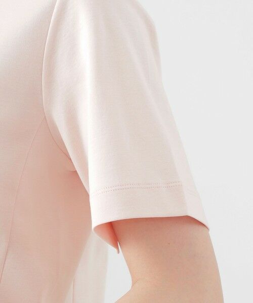 TRANS WORK (大きいサイズ) / トランスワーク (オオキイサイズ) その他トップス | 【L】【ウォッシャブル】コンパクトコットンポンチクルーネックカットソー | 詳細8