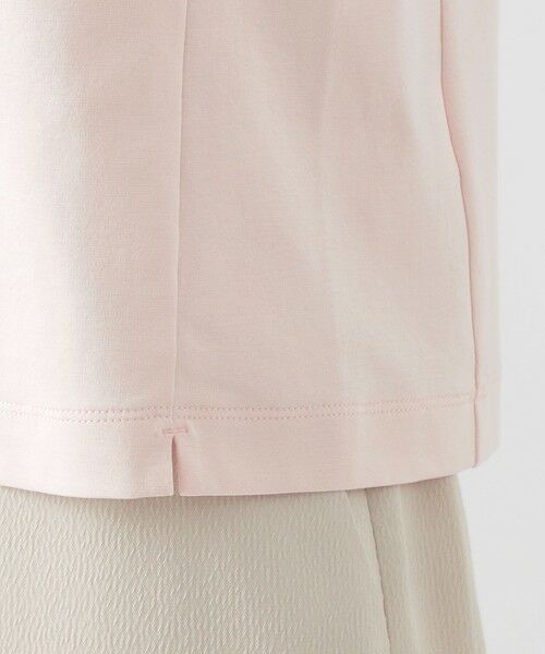 TRANS WORK (大きいサイズ) / トランスワーク (オオキイサイズ) その他トップス | 【L】【ウォッシャブル】コンパクトコットンポンチクルーネックカットソー | 詳細9