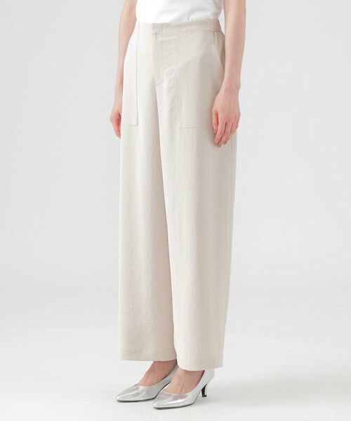 TRANS WORK (大きいサイズ) / トランスワーク (オオキイサイズ) その他パンツ | 【L】【ウォッシャブル】エコダルサテン | 詳細4