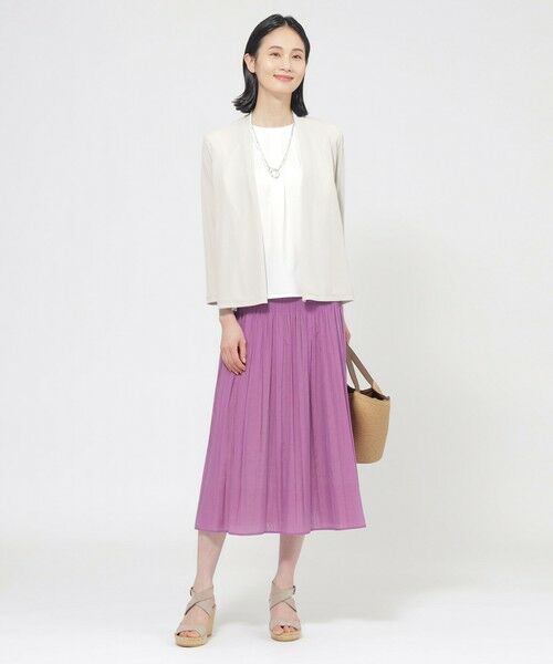 TRANS WORK (大きいサイズ) / トランスワーク (オオキイサイズ) ロング・マキシ丈スカート | 【L】【ウォッシャブル】リバーシブルスカート | 詳細6