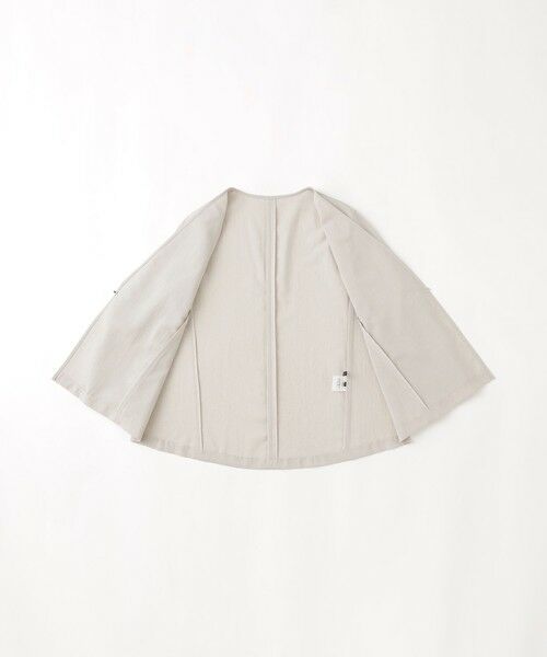 TRANS WORK (大きいサイズ) / トランスワーク (オオキイサイズ) テーラードジャケット | 【L】【ウォッシャブル】【接触冷感】【吸水速乾】ハイカウントワルツジャケット | 詳細8