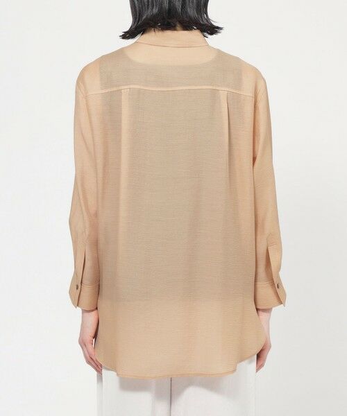 TRANS WORK (大きいサイズ) / トランスワーク (オオキイサイズ) その他トップス | 【L】【WEB・一部店舗限定】【ウォッシャブル】グレーンシアーサテン | 詳細4