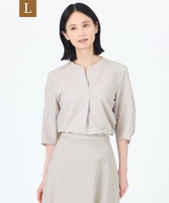 TRANS WORK トランスワーク シルクプルオーバー LL 大きいサイズ TRANS WORK (大きいサイズ) / トランスワーク (オオキイサイズ