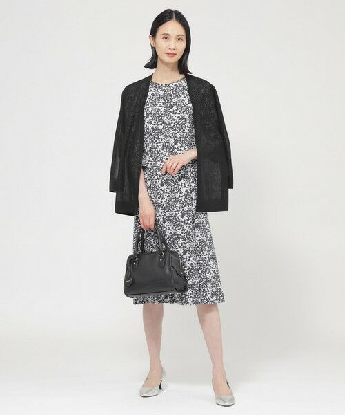 TRANS WORK (大きいサイズ) / トランスワーク (オオキイサイズ) その他トップス | 【L】【ウォッシャブル】ルレックスシアーVネックカーディガン | 詳細2