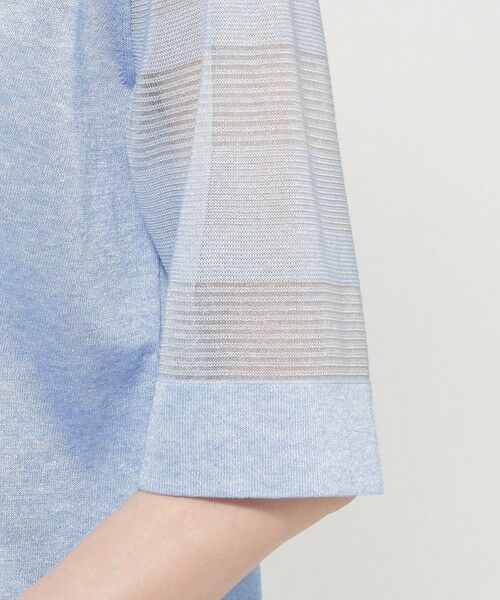 TRANS WORK (大きいサイズ) / トランスワーク (オオキイサイズ) その他トップス | 【L】【ウォッシャブル】ルレックスシアークルーネックニット | 詳細7