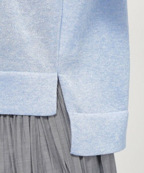 TRANS WORK (大きいサイズ) / トランスワーク (オオキイサイズ) その他トップス | 【L】【ウォッシャブル】ルレックスシアークルーネックニット | 詳細8