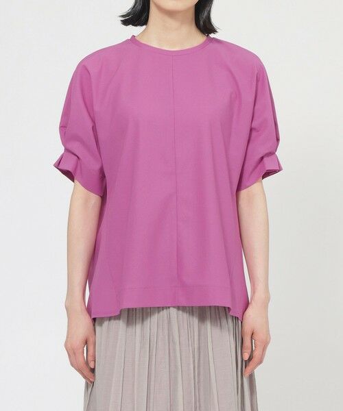 TRANS WORK (大きいサイズ) / トランスワーク (オオキイサイズ) その他トップス | 【L】【ウォッシャブル】トリコットプルオーバーカットソー | 詳細5