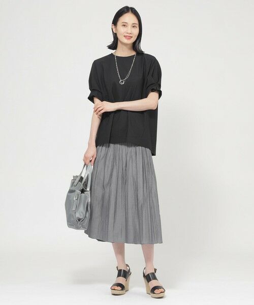 TRANS WORK (大きいサイズ) / トランスワーク (オオキイサイズ) その他トップス | 【L】【ウォッシャブル】トリコットプルオーバーカットソー | 詳細2