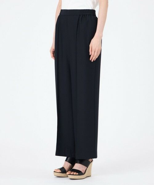 TRANS WORK (大きいサイズ) / トランスワーク (オオキイサイズ) その他パンツ | 【L】【ウォッシャブル】【接触冷感】【UV】バックサテンジョーゼットパンツ | 詳細7