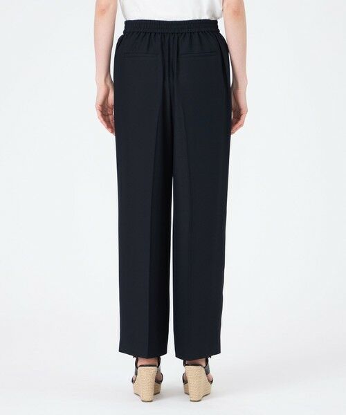 TRANS WORK (大きいサイズ) / トランスワーク (オオキイサイズ) その他パンツ | 【L】【ウォッシャブル】【接触冷感】【UV】バックサテンジョーゼットパンツ | 詳細8