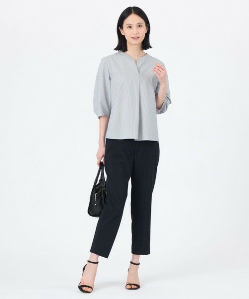 TRANS WORK (大きいサイズ) / トランスワーク (オオキイサイズ) その他パンツ | 【L】【ウォッシャブル】【接触冷感】【吸水速乾】ハイカウントワルツパンツ | 詳細2