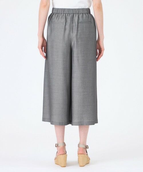 TRANS WORK (大きいサイズ) / トランスワーク (オオキイサイズ) その他パンツ | 【L】【ウォッシャブル】シャルマンダンガリーガウチョパンツ | 詳細6