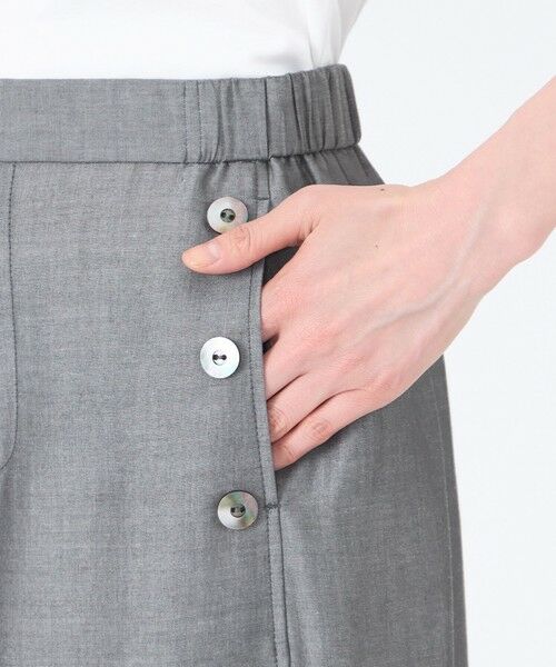 TRANS WORK (大きいサイズ) / トランスワーク (オオキイサイズ) その他パンツ | 【L】【ウォッシャブル】シャルマンダンガリーガウチョパンツ | 詳細7