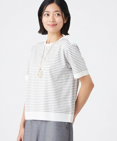 TRANS WORK (大きいサイズ) / トランスワーク (オオキイサイズ) その他トップス | 【L】【ウォッシャブル】セーターマシン | 詳細4