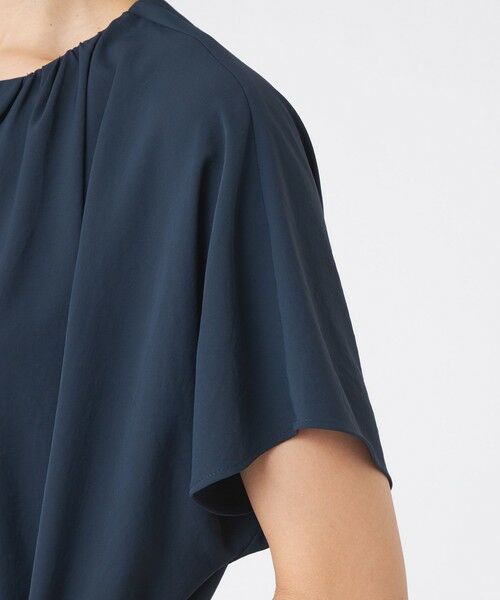 TRANS WORK (大きいサイズ) / トランスワーク (オオキイサイズ) ロング・マキシ丈ワンピース | 【L】【吸水速乾・接触冷感・UV・ウォッシャブル】ファンクションデシンワンピース | 詳細6