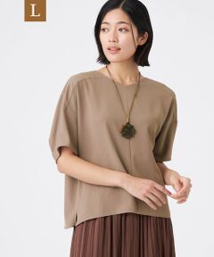 TRANS WORK (大きいサイズ) / トランスワーク (オオキイサイズ) その他トップス | 【L】【吸水速乾・接触冷感・UV・ウォッシャブル】ファンクションデシントップス