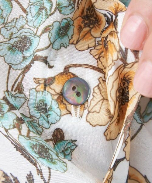 TRANS WORK (大きいサイズ) / トランスワーク (オオキイサイズ) その他トップス | 【L】【ウォッシャブル】フラワープリントブラウス | 詳細11