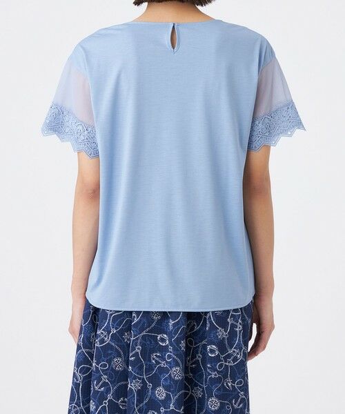 TRANS WORK (大きいサイズ) / トランスワーク (オオキイサイズ) その他トップス | 【L】【接触冷感・ウォッシャブル】クリスタルソルト36G天竺 | 詳細5